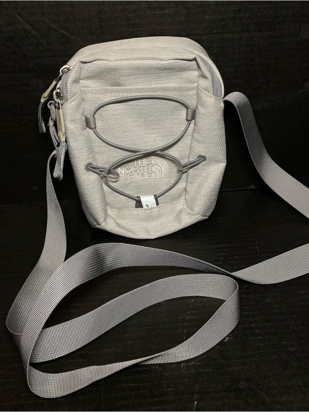 The North Face Grey Crossbody Shoulder Bag